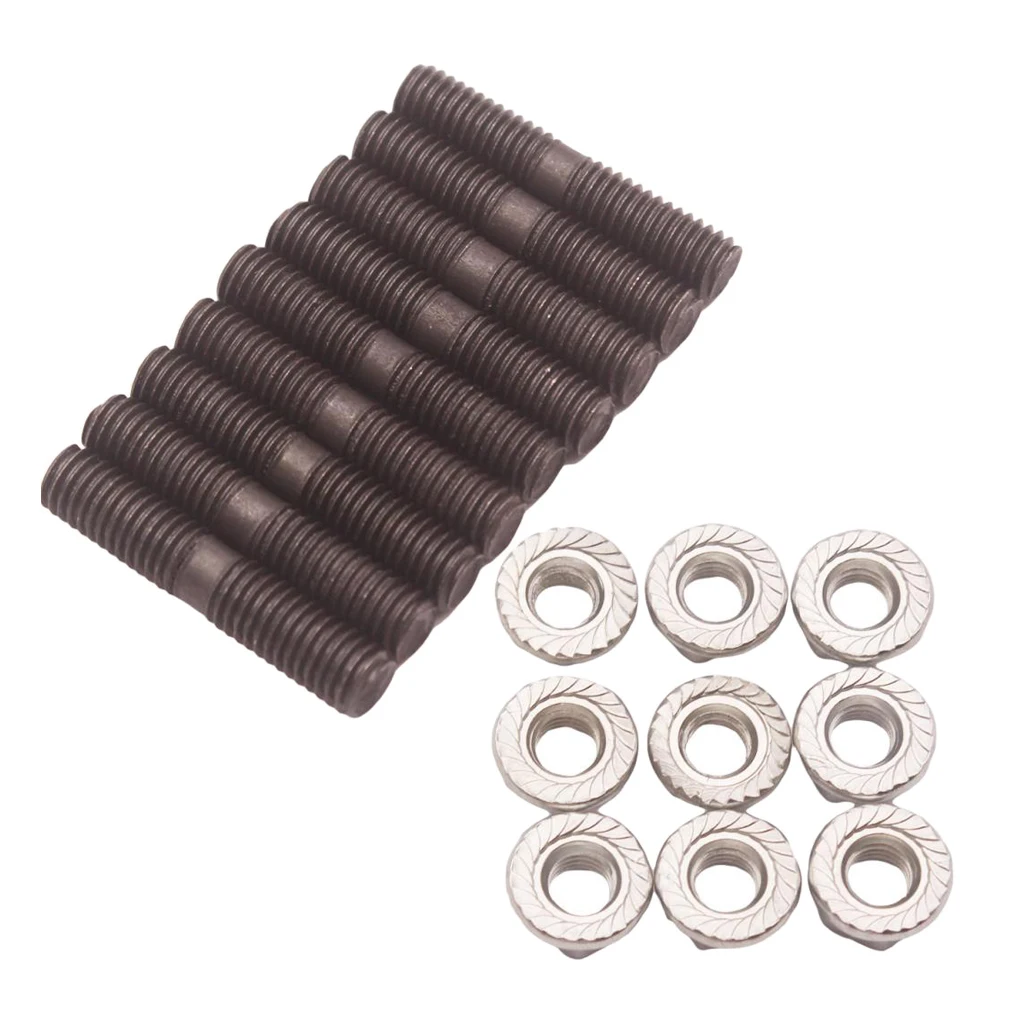 DUMP PIPE STUDS WITH LOCK NUTS for S15 CA18 T2 T25 Tu