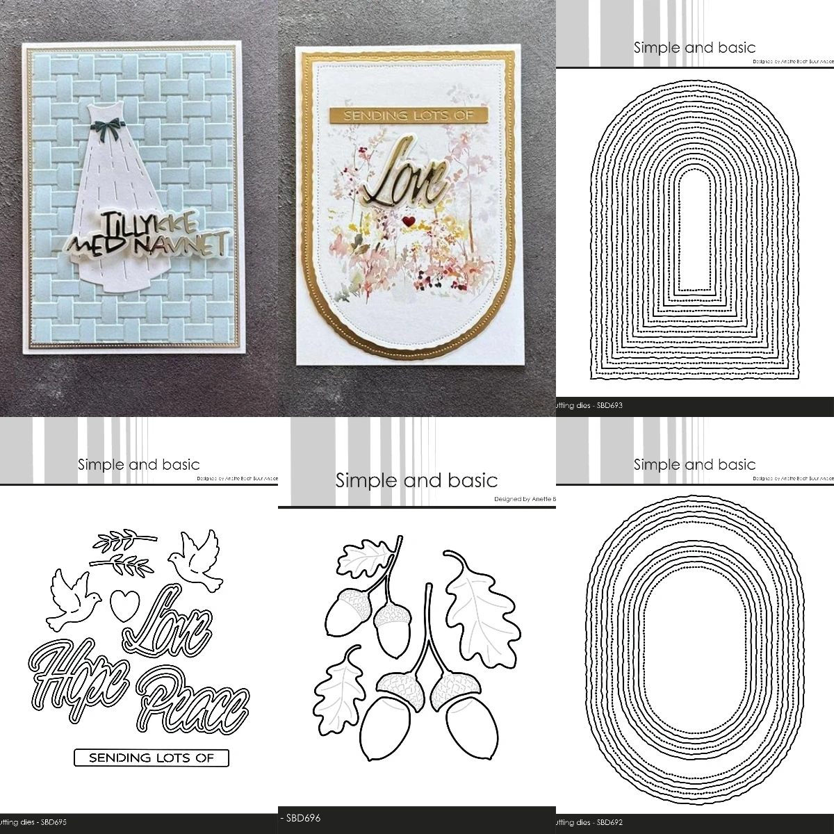 Hver Tekst 2026 NEW Cutting Dies Scrapbook Diary Decoration Stencil Embossing Template DIY Greeting Card Handmade