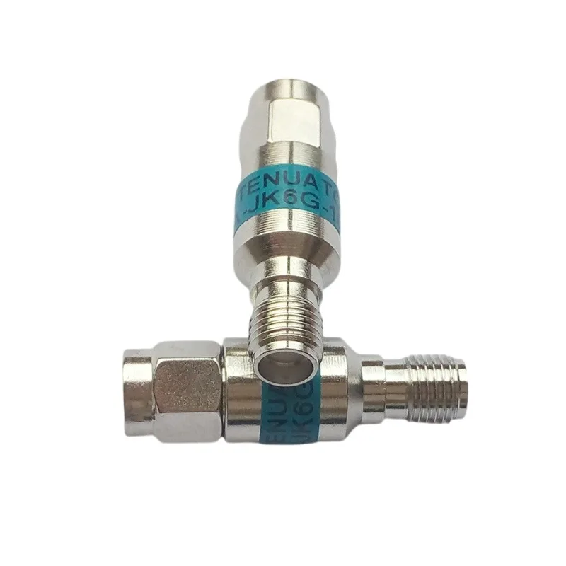 2W 0-6GHz SMA-JK Fixed Attenuator, Coaxial RF Attenuator 3 6 10 15 20 30DB