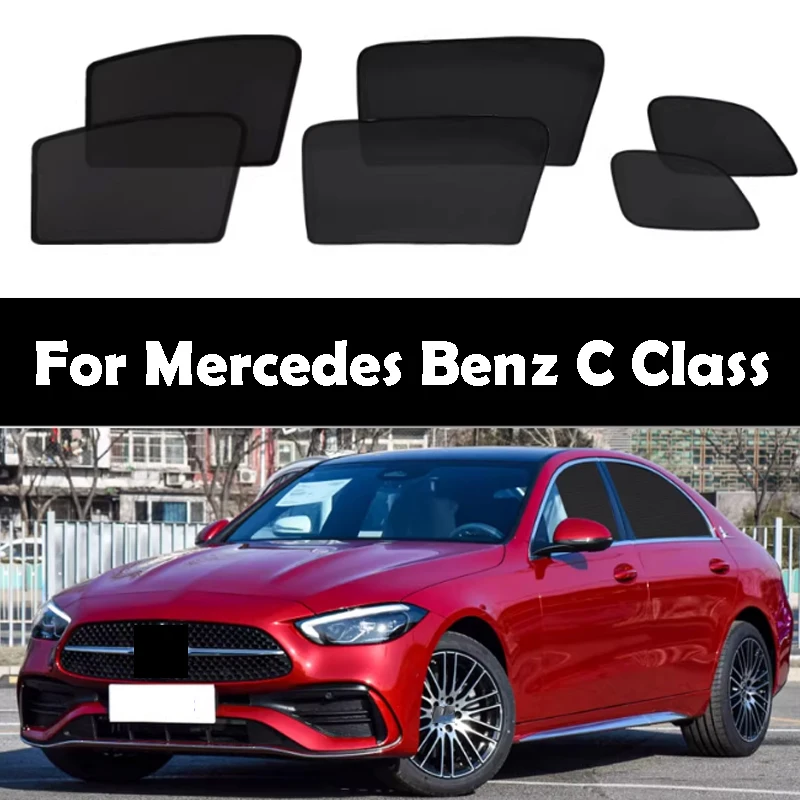 

Car Window SunShade Shield Front Windshield Rear Window for Mercedes Benz C Class W206L 2022-2025