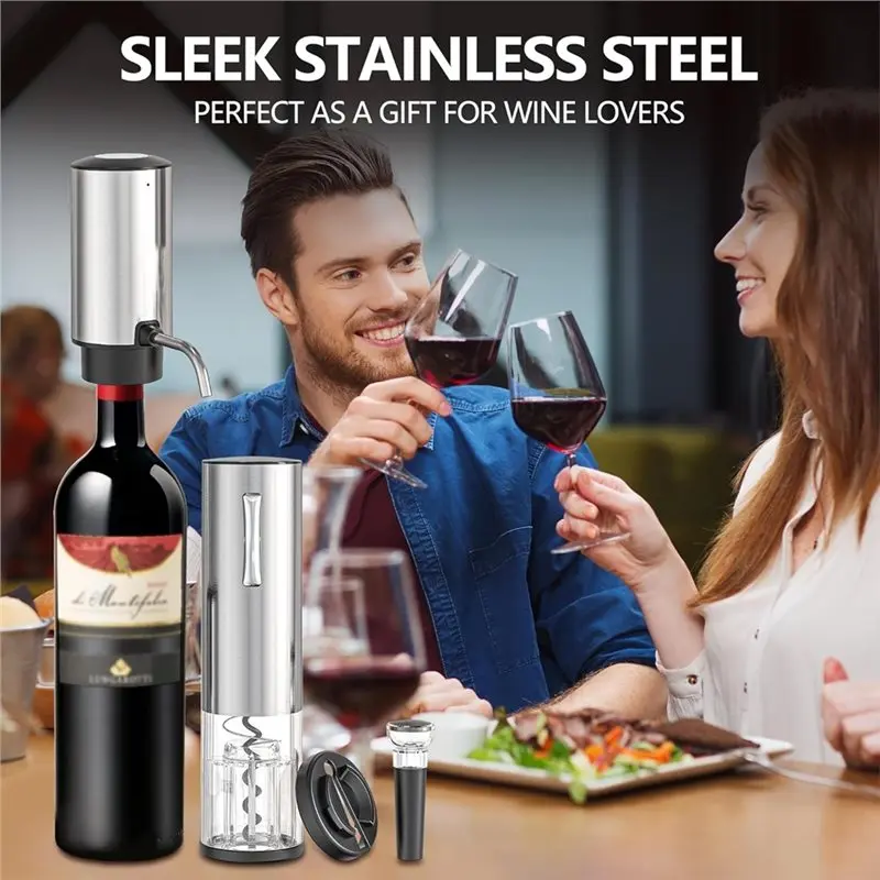 abza-coffret-cadeau-4-en-1-ouvre-bouteille-electrique-rechargeable-aerateur-et-carafe-pour-bar-a-domicile-et-fetes