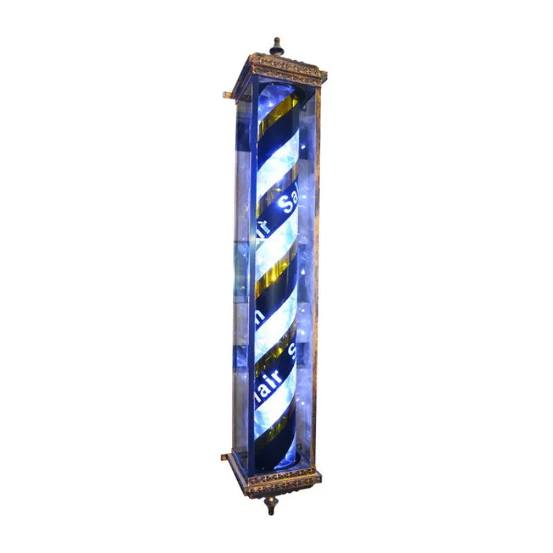 Hair salon sign light/hair salon lighting/wall-mounted glass light/hair salon turn light/