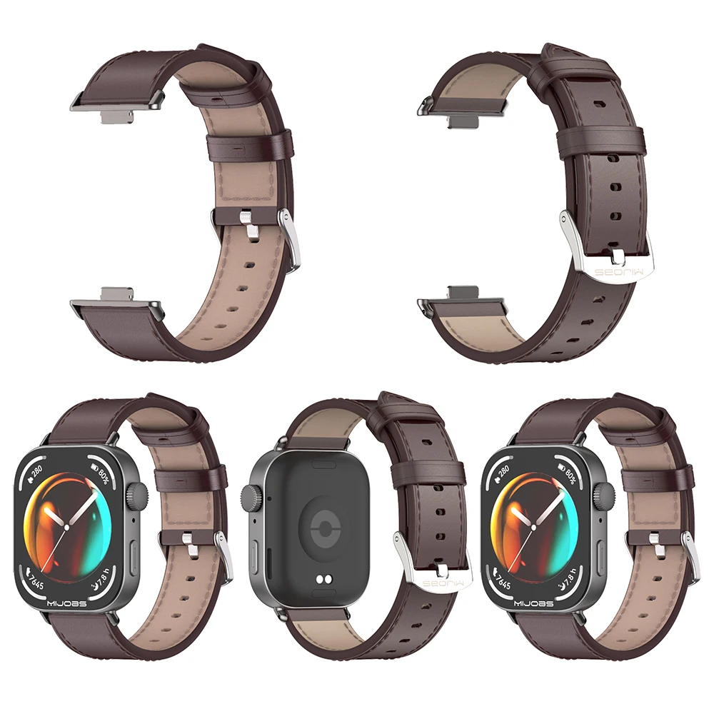 ストラップ Huawei 社ウォッチフィット 4 プロ 3 交換ブレスレット革調節可能なバンドリストバンド Huawei 社フィット 4Pro アクセサリー