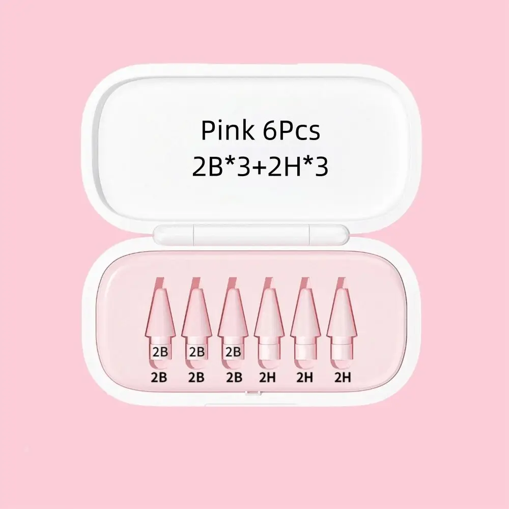 نصائح قلم رصاص قابلة للاستبدال، قلم محمول مقاوم للصدمات، مضاد للخدش، بطانة من البولي بروبيلين، أقراص أقلام لقلم أبل لقلم أبل