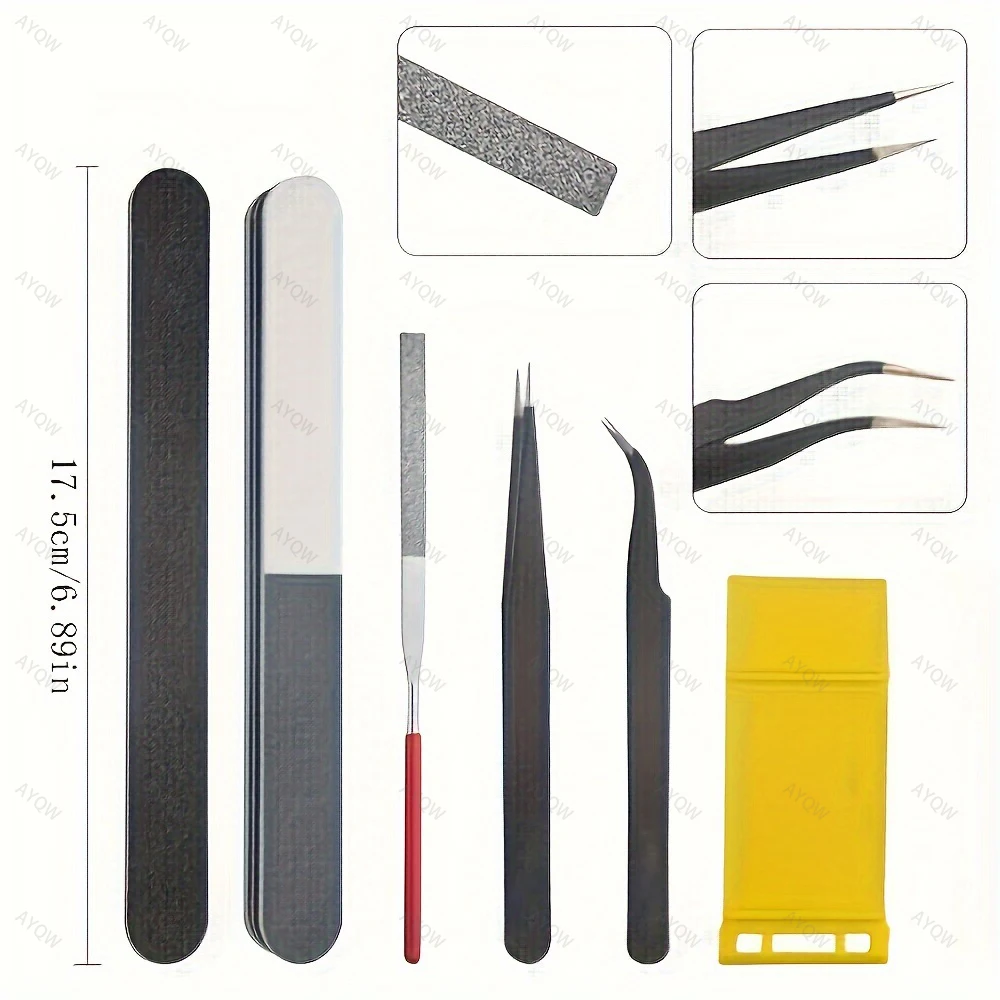 9 قطعة مجموعة أدوات نموذج جاندام أدوات أساسية مجموعة أدوات بناء هواية لإصلاح بناء نموذج سيارة جاندام و #3