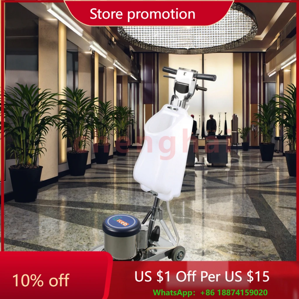 

GR039 18in Brush Handheld Electric Walk-Behind Floor Cleaning Machine New Condition for Concrete Tile and Marble Polishing