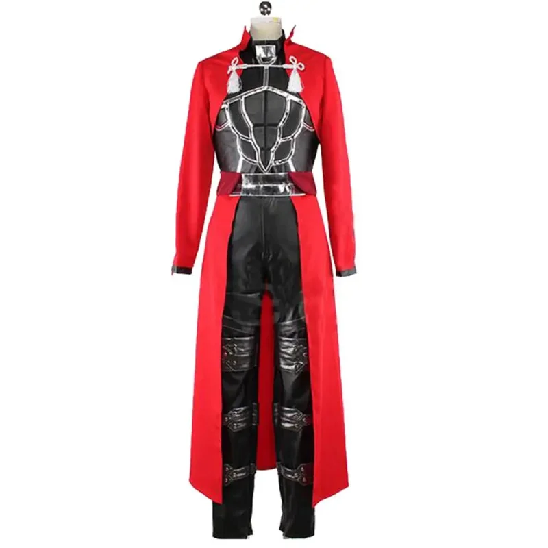 2025 anime destino/extra archer emiya cosplay traje topos + calças + avental halloween trajes adultos para mulheres personalizado qualquer s