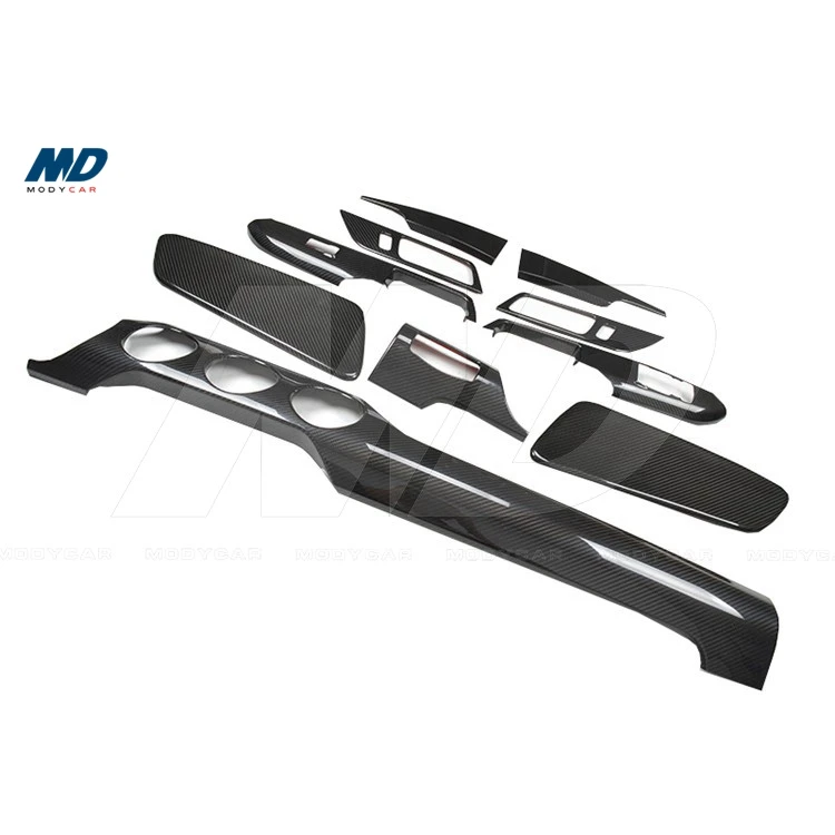 

Dry Carbon Fiber Interiors (10 Pcs) Lhd for 2015-2016 Ford Mustang