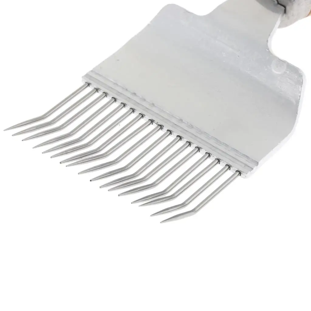 Extracting Beehive Hand Tool Premium Stainless Steel Bee Uncapping Fork Scratcher for Professional Beekeeping Equipment