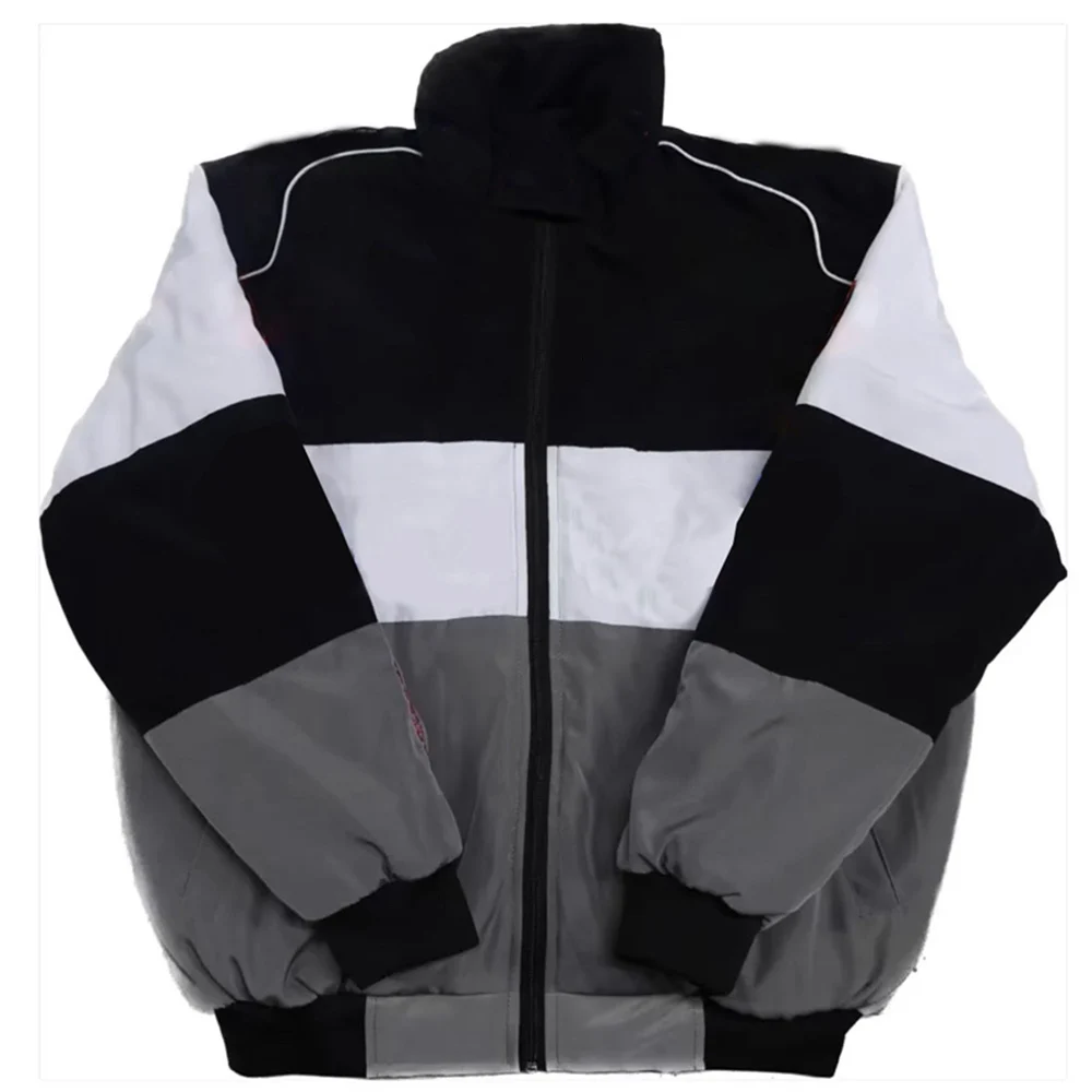 New digital 3D printed racing suit, motorcycle suit, bicycle suit, casual cotton jacket jacket jacket