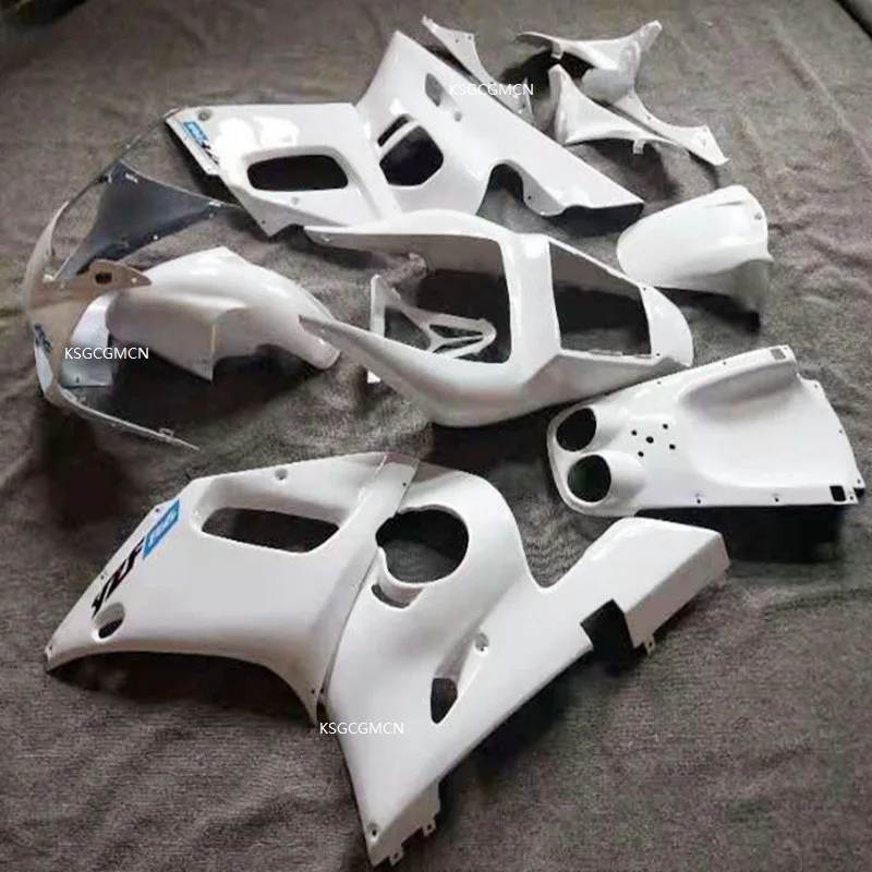 High -Motorcycle white ABS Plastic Injection Bodywork Fairing Full Kit For YAMAHA YZF-R6 1998-2002 YZF-R6 98 99 00 01 02 Parts