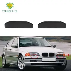 For BMW 3 Series E46 Sedan Touring Front Bumper HeadLight Lamp Washer Spray Cleaning Actuator Cover Cap 61677066841 61677066842