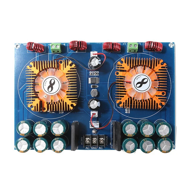 HOT-XH-M258 High Power TDA8954TH Dual 420W Digital Audio Amplifier Board Pure Rear Power Amplifier Board Module