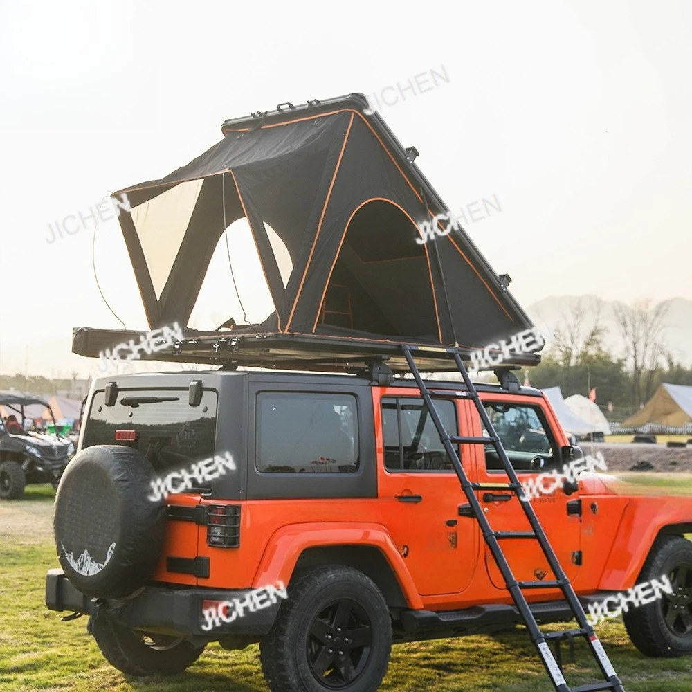 

Car car tent camping equipment automatic triangular aluminum alloy hard shell SUV tent outdoor roof tent