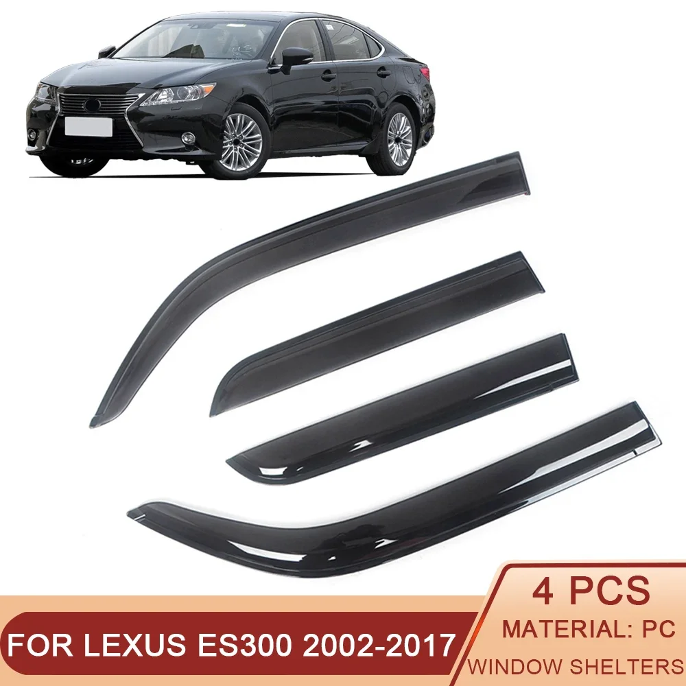 

Козырек автомобильный тонированный черный для Lexus ES ES330 ES350 2002-2017