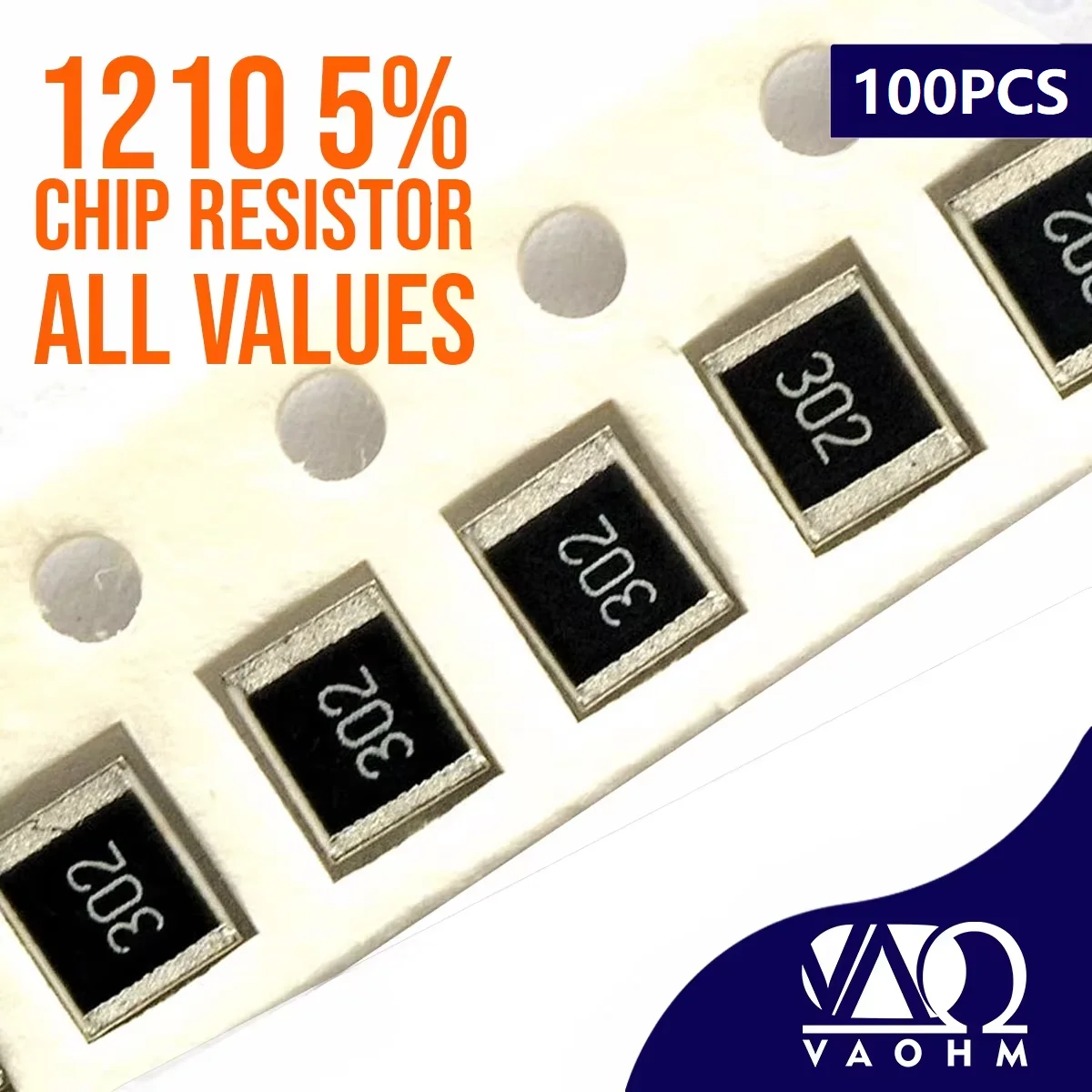 100PCS 1210 5% SMD Chip Resistor