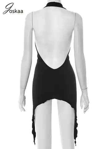 10 best sales rygglös miniklänning - №2