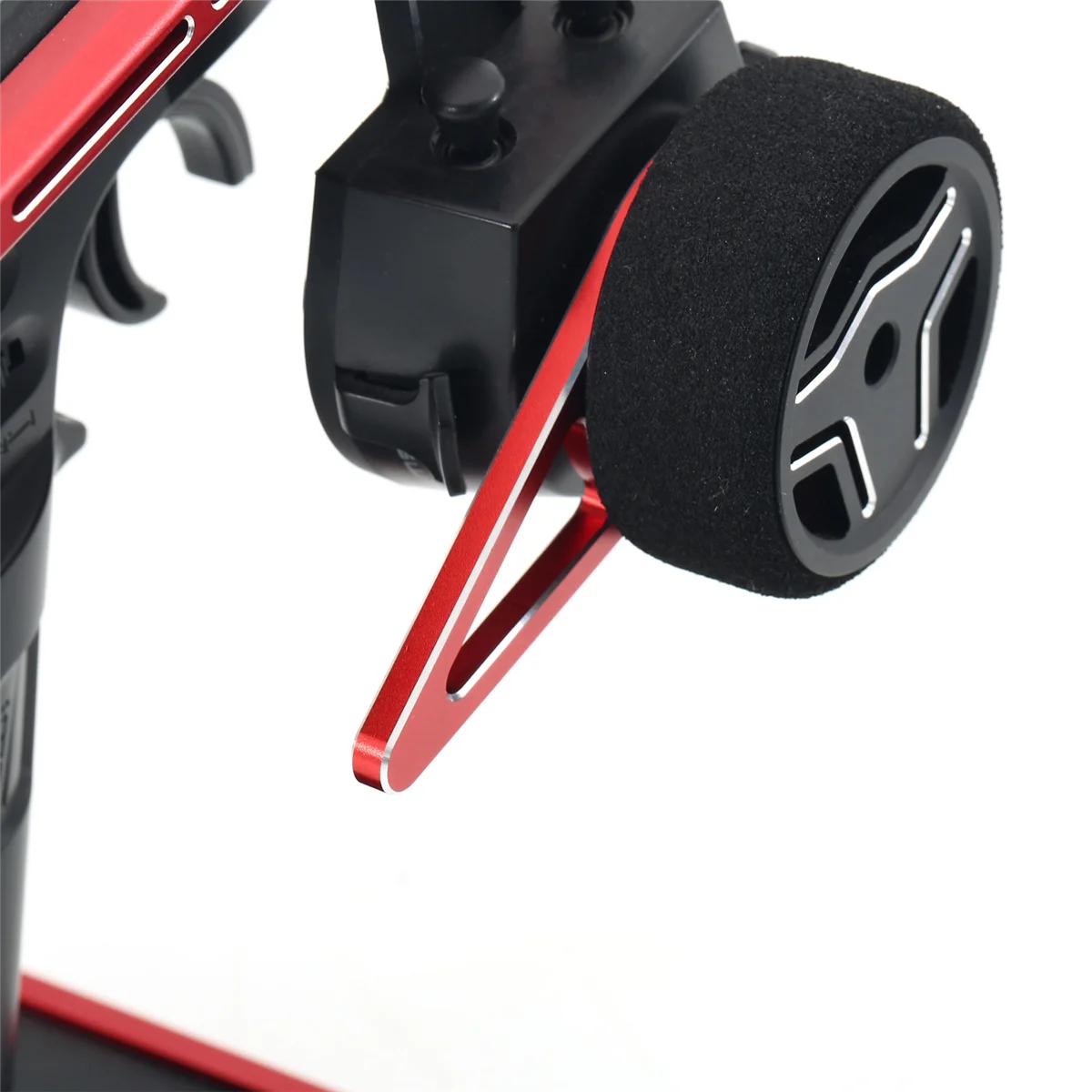 A14M Pemicu Roda Kemudi Pemancar Adaptor Kontrol Satu Tangan untuk Pengendali Mobil Perayap RC NB4/Noble Lite/Pro A