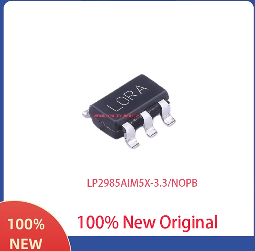 

LP2985AIM5X-3.3/NOPB 150 мА, 16 В, регулятор с низким падением напряжения