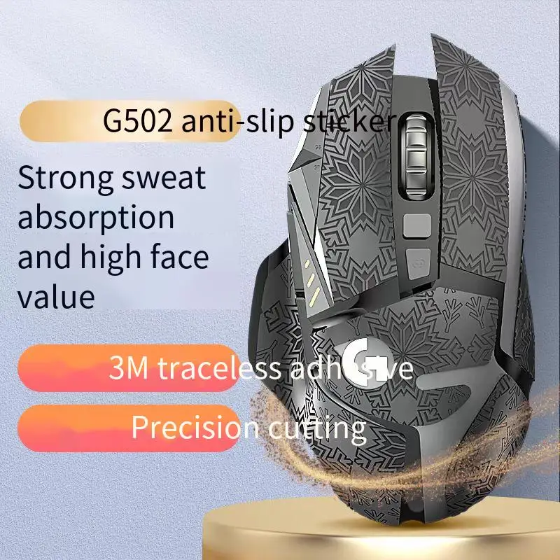 G502 stickers for Logitech mouse anti-slip stickers wireless sweat-absorbent and sweat-proof stickers hero all-inclusive matte s