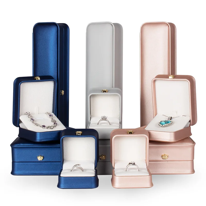 Wholesale Price Luxury Custom Logo Blessing Birthdays Festivals Anniversary Wedding Christmas Gift Rng Box Jewelry Box Set