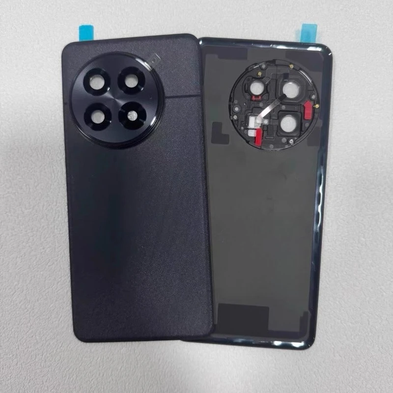 A+++ For OnePlus 13 Battery Back Cover Housing Door Rear Case Lid Phone Shell with Adhesive + Camera Frame Glass Lens