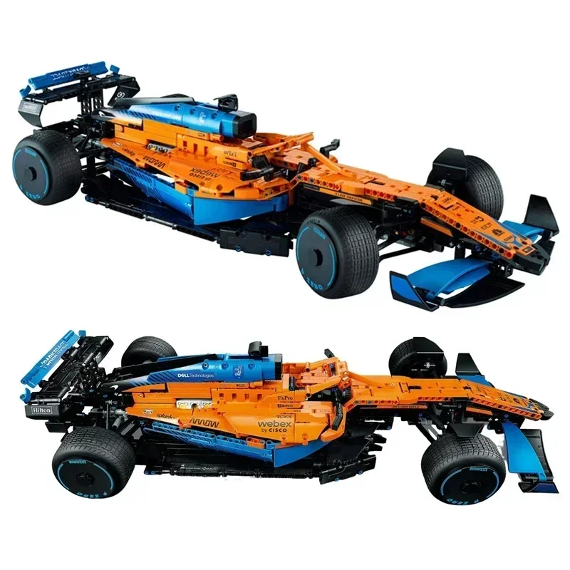 1432PCS+ Technical F1 W14 E Performance Speed Car Building Blocks Brick Compatible 42141 Vehicle Model DIY Toy Gift Children Kid