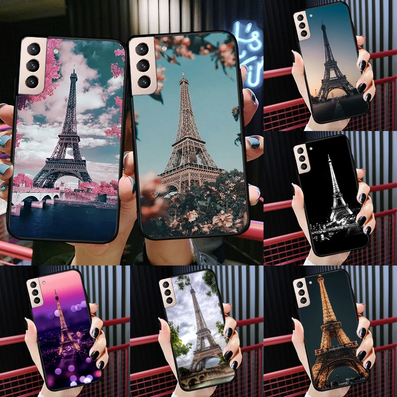 França Torre Eiffel De Paris Capa Para Samsung Galáxia J4 J6 Plus A6 A8 A7 A9 J8 2018 A3 A5 J1 J3 J7 J5 2016 2017 Caso