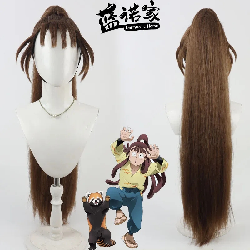 

Nintama Rantarou Oehama Kanjuurou Cos Cosplay Wig Halloween Carnival Party Props Synthetic Hair Heat Resistant Fiber + Wig Cap