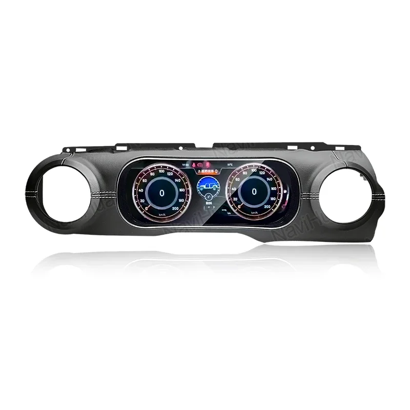 

12.3" Car Digital Cluster Instrument For Jeep Wrangler JL 2018 2022 Auto Speedometer Virtual Cockpit LCD Dashboard New Upgrade