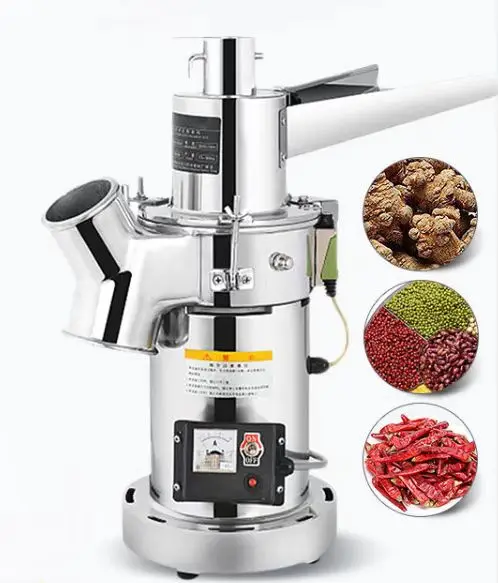 Grain Pulverizer Machine Seed Crusher Cocoa Fine Crusher Powder Mill 200 Mesh Chili Grinding Machinery