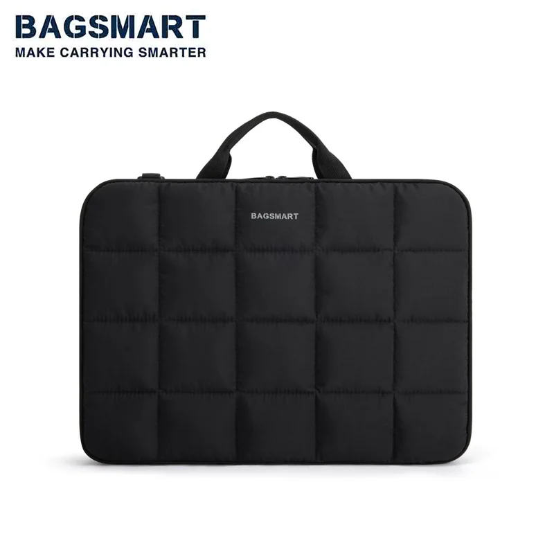 BAGSMART 노트북 가방, 도난 방지, 맥북 케이스 슬리브, 맥북 에어/프로, 14 인치 노트북 커버, 델, HP, 레노버 장착 