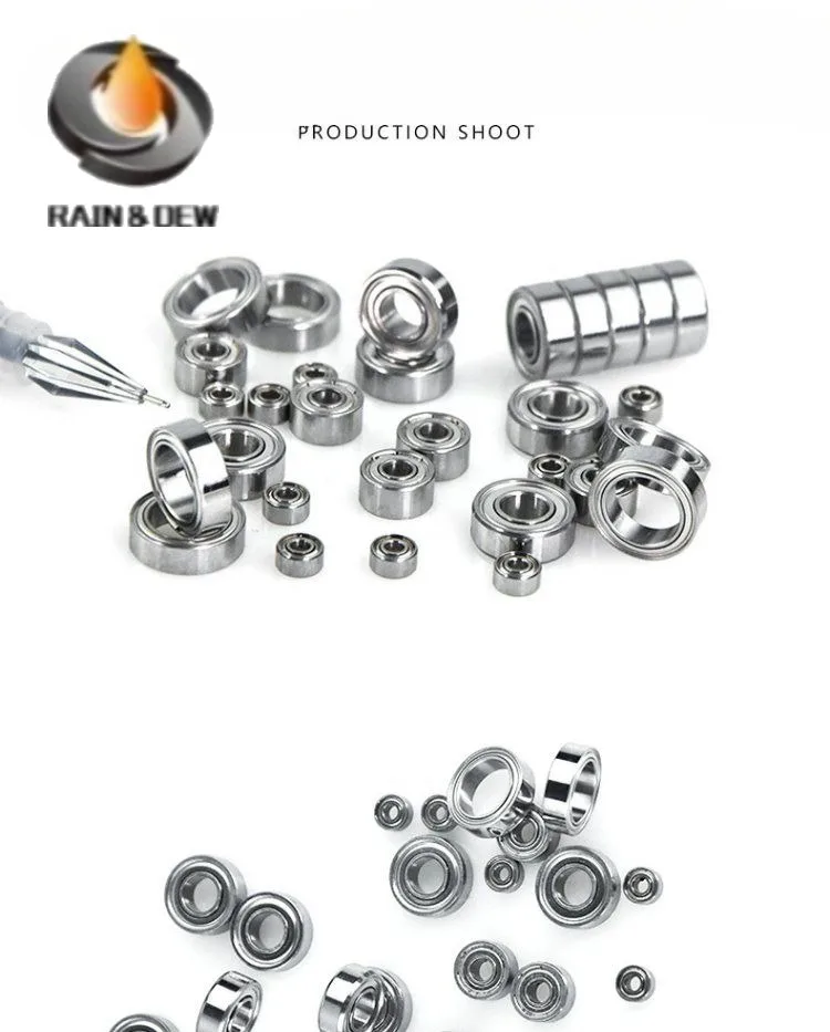 10Pcs F607ZZ Flange…