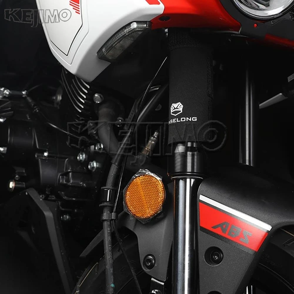 

For Kawasaki GTR KLE KLV 250 400 500 1400 1000 J300 LAKOTA 300 ER6F ER6N Motorcycle Eliminator 600 37-61mm Front Fork Sock Guard