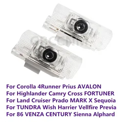 For Toyota Camry XV40 XV50 XV70 Corolla Highlander XU50 Prado 150 LED Car Door Welcome Logo Shadow Projector Light Accessories