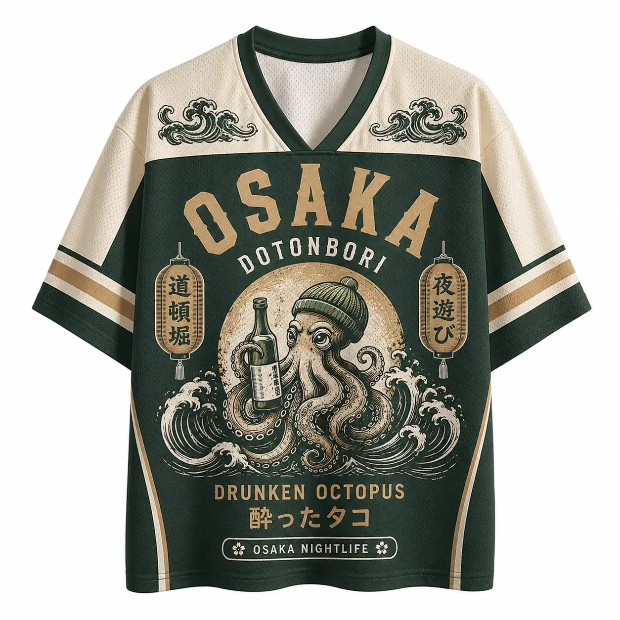 2026 Summer Fashion New Package Octopus Shochu 3D Printed Loose Street Punk Outdoor Fitness and Leisure T-shirt Large Size