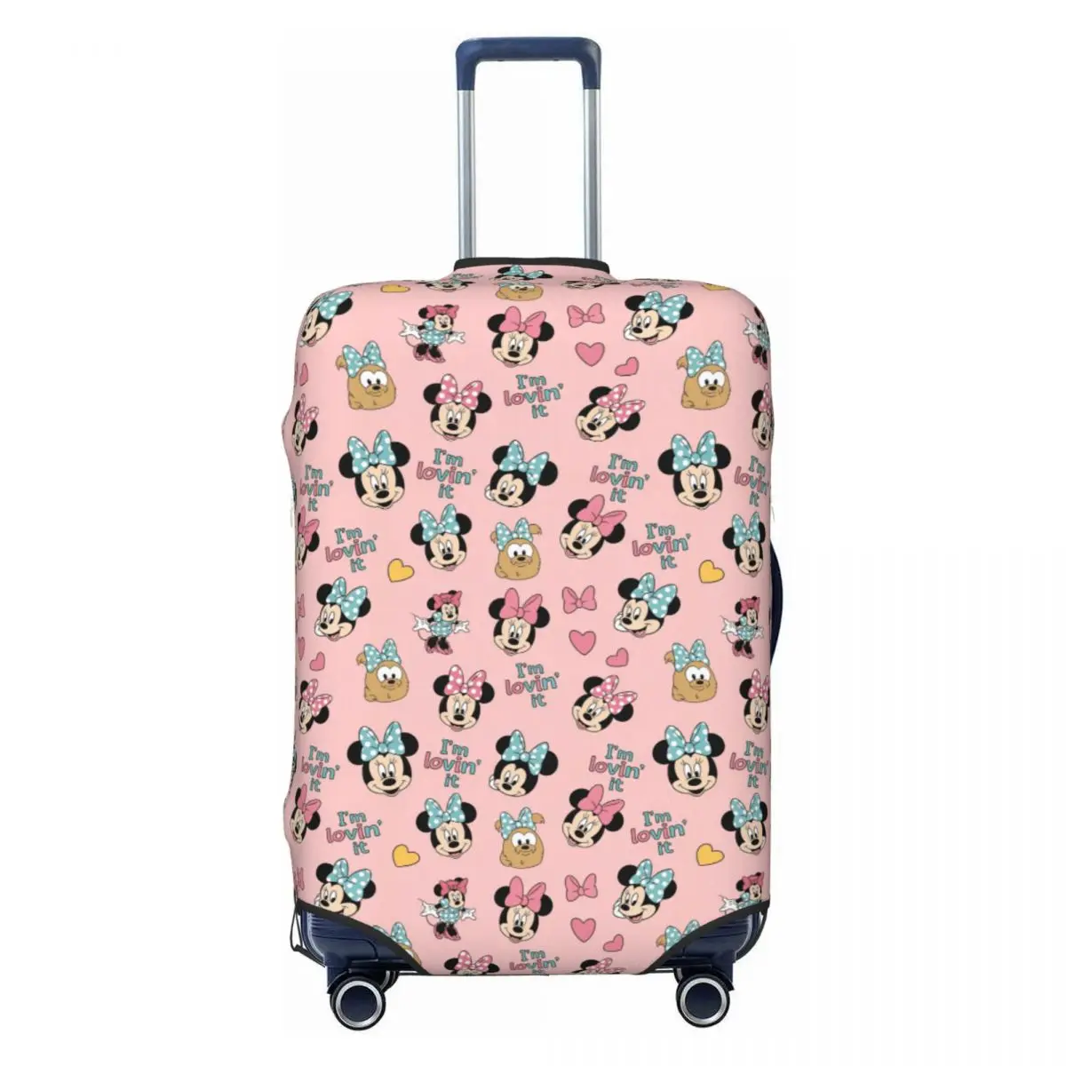

Custom Mickey Mouse Luggage Cover Fashion Suitcase Protector Covers Suit For 18-32 inch