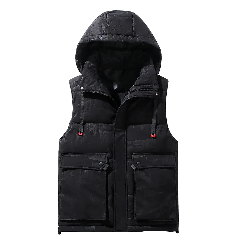 Plus Size Autumn Winter Vest 155kg Men 8XL 7XL Thick jackets Sleeveless Vests