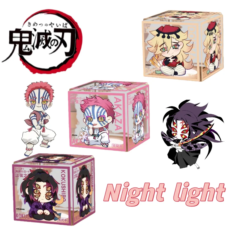 

Demon Slayer Rengoku Kyojuro Kamado Nezuko Cute Creative High-Value LED Night Light Atmosphere-Enhancing Daily Personalized Gift