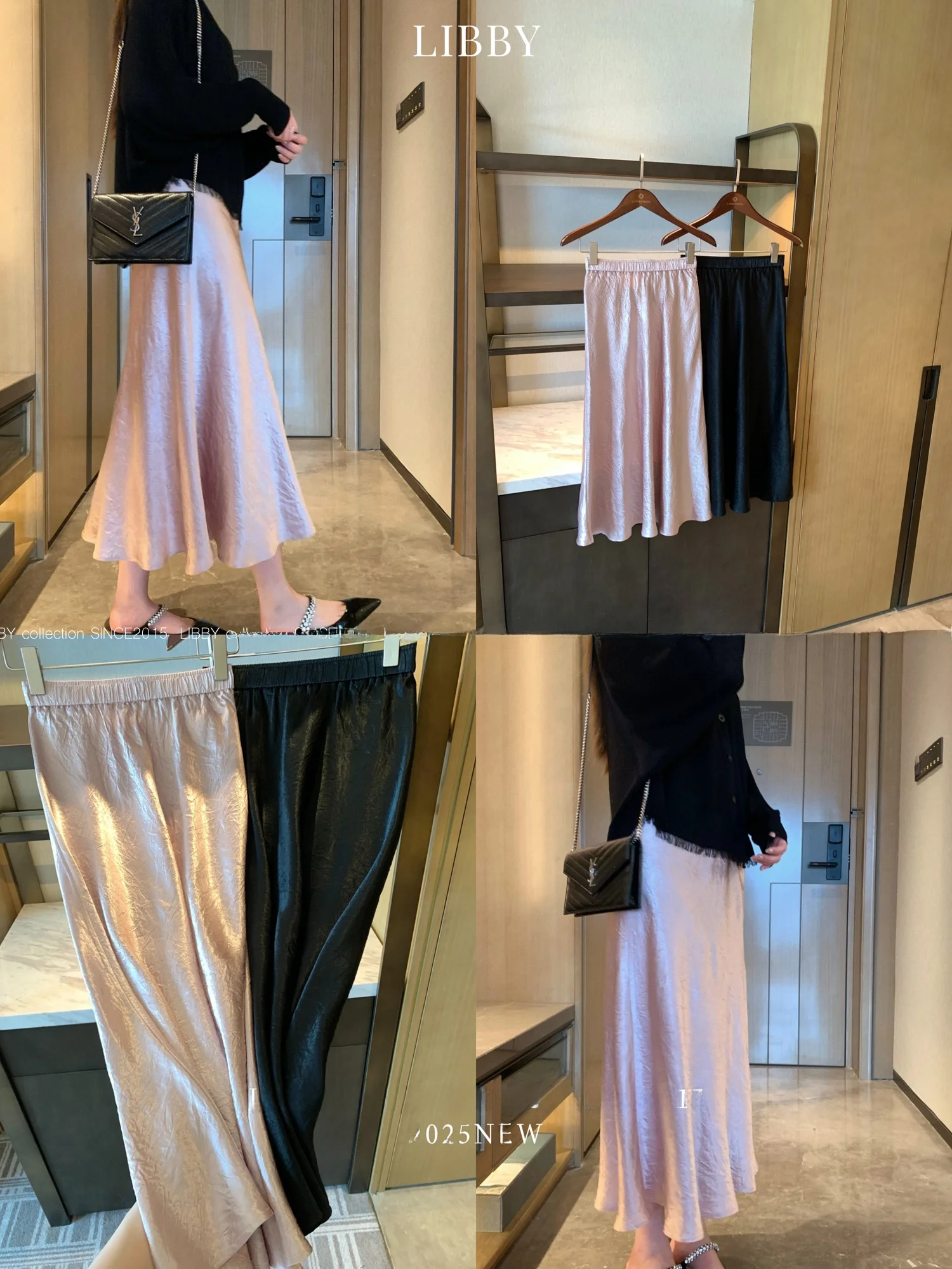 

Ele Long Tailored Satin f Skirt by Libby Soft Ele Fi Tail Draped Gown for Women Ci Commuting Casual Evening