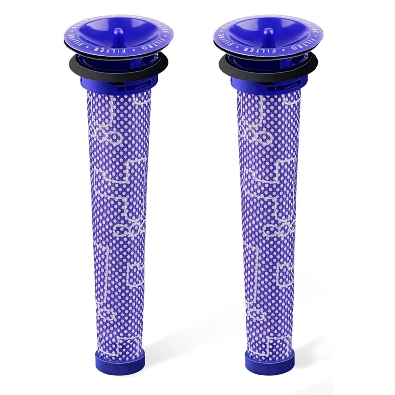 Top Sale 2 Pack Replacement Pre Filters For Dyson Vacuum Filter For Dyson V6 V7 V8 DC59 DC58 Replaces Part 965661 01