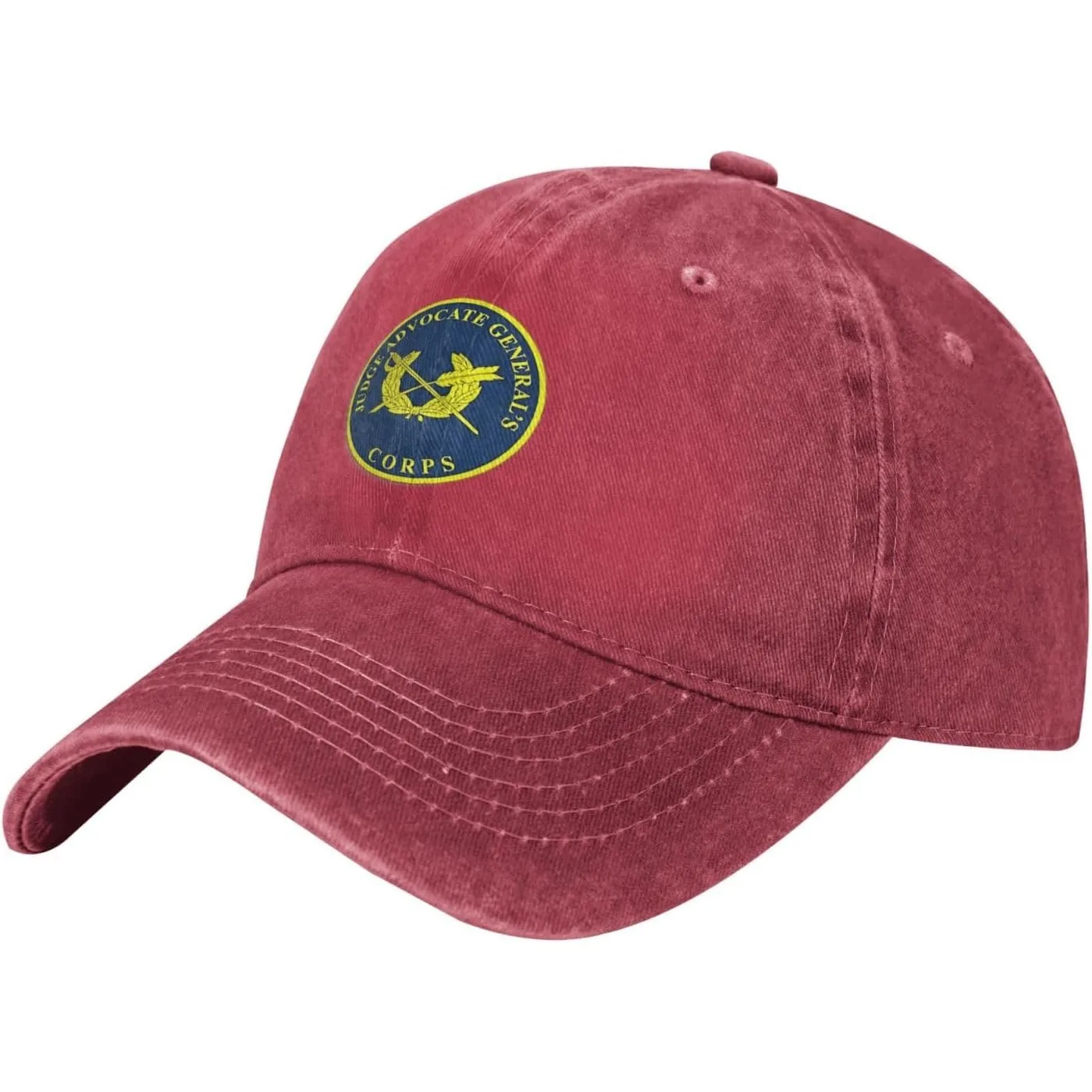 Judge Advocate General Corps Washed Baseball Cap Unisex Cotton Adjustable Dad Hat Casual Sun Hat
