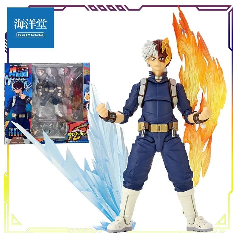 Kaiyodo Original AMAZING YAMAGUCHI My Hero Academy 시리즈 Andeer 액션 피규어 모델 장난감 움직일 수있는 모델 장식품 소년을위한 선물