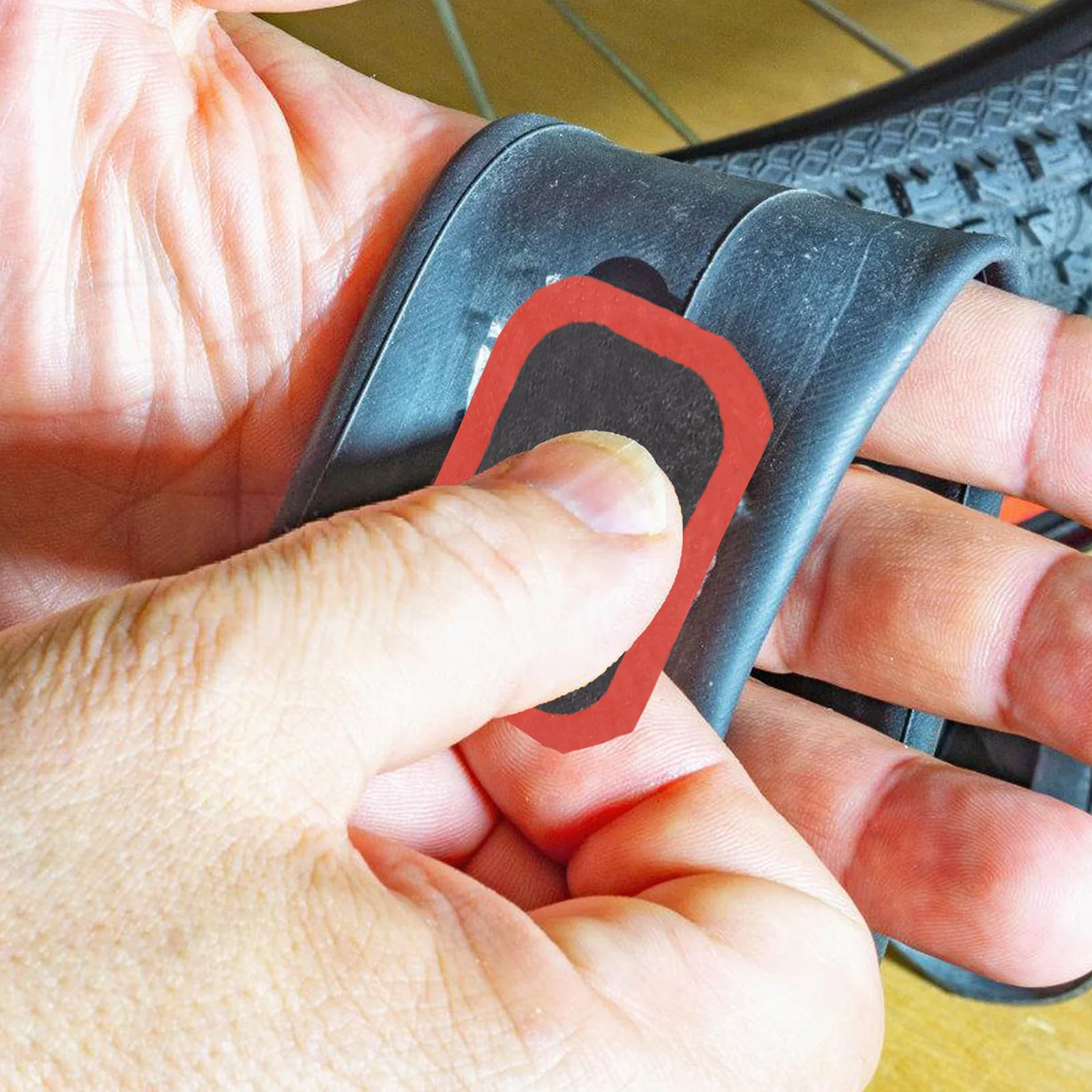 

Mountain Bike Tire Repair Tool Set Cycling Patch Self Adhesive No Glue Strong Tack St Tubes Bike Patch Repair