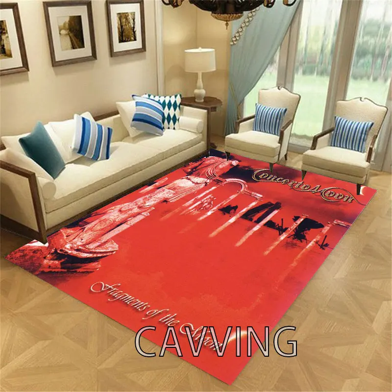 

Concerto -Moon Band 3D Printed Carpet Flannel Rugs Anti-slip Large Rug Home Decoration for Living Room Bedroom Carpets