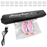 EU Plug Food Vacuum Sealer Packaging Machine with 10pcs Sealing Bags Household Kitchen Food Vacuum Sealing for Food Preservation