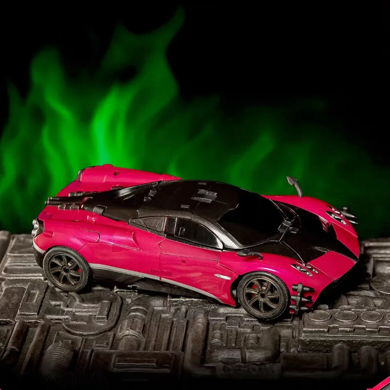 Transformacja UniqueToys UT-R09 UT R09 Czerwony Niszczyciel Autoboty Transformują Się w Model Auta Sportowego