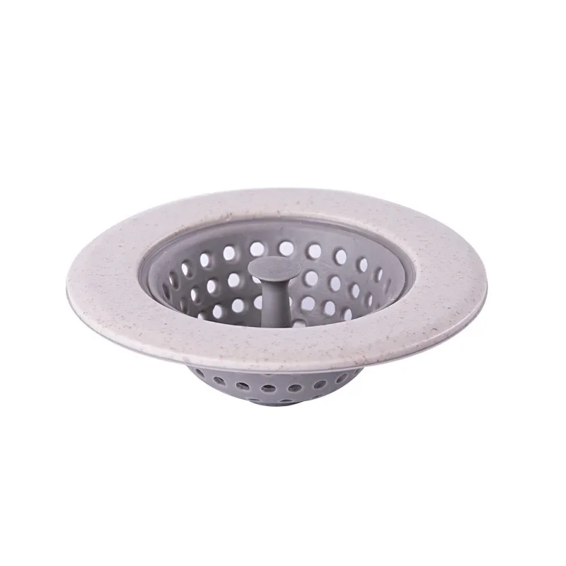 Sink Filter Tank Floor Drain Cover Hair Prevent Clogging Kitchen Sink Drain Plug Filter