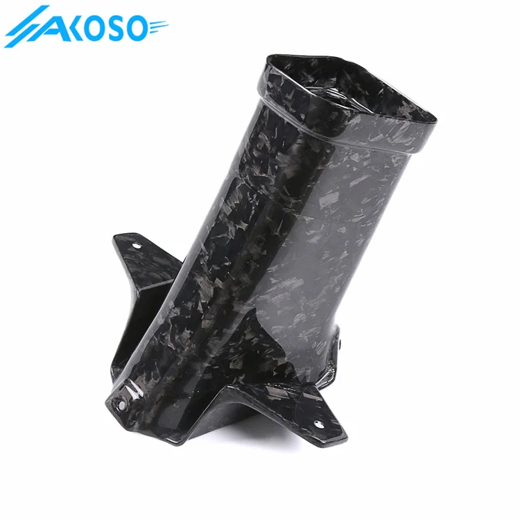AKOSO M1000RR 3Kピュアドライカーボンファイバー製オートバイフロントエアインテークフェアリング（M1000RR K66 2023-2024用）
