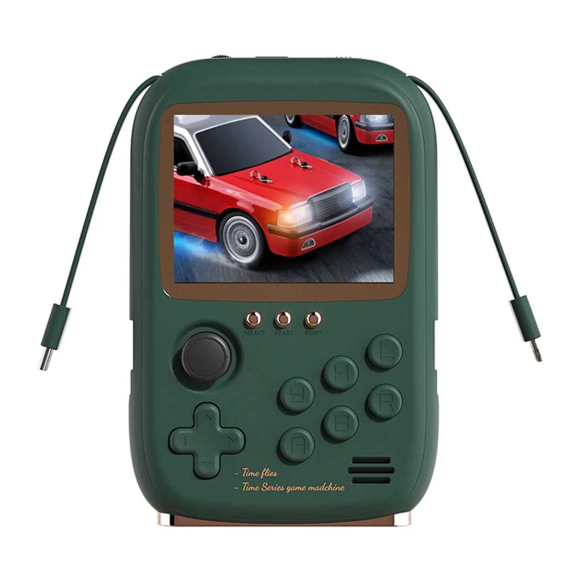 Dy-19 Handheld Game Console 10000+Games 3.2Inch Screen Retro Nostalgic Arcade Portable Mobile Power 6000mAh,Green